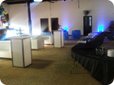 A great atmosphere can be created for any type of event!